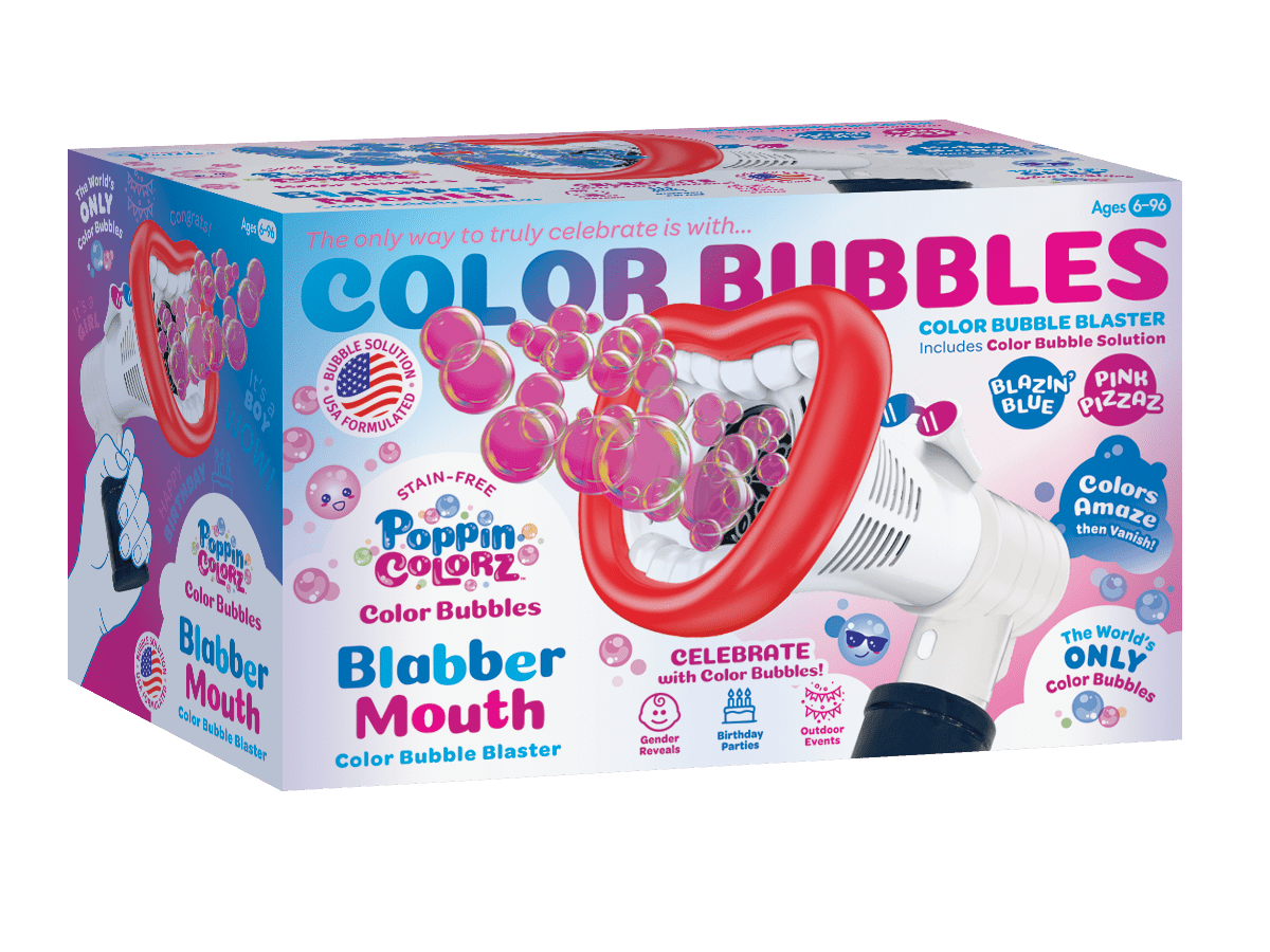 South Beach Bubbles Color Bubble Blabber Mouth