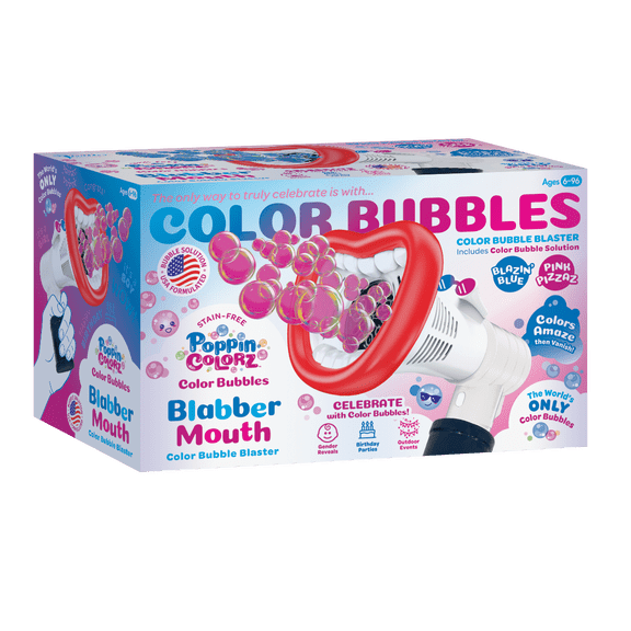 South Beach Bubbles Color Bubble Blabber Mouth