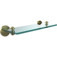 thumbnail image 1 of South Beach Collection Glass Vanity Shelf with Beveled Edges - Satin Brass / 16 Inch, 1 of 11
