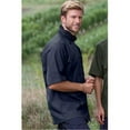 thumbnail image 1 of South Beach Short Sleeve Chef Coat in Navy - 4XLarge, 1 of 1