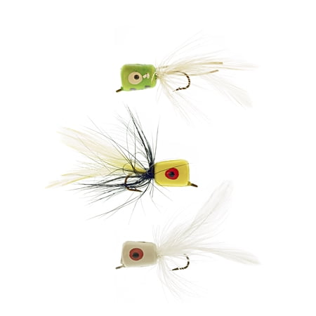 South Bend Assorted Poppers, 3-Pack Lures