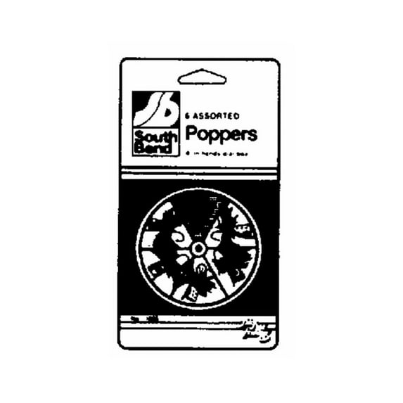 South Bend Assorted Poppers in Dial Box