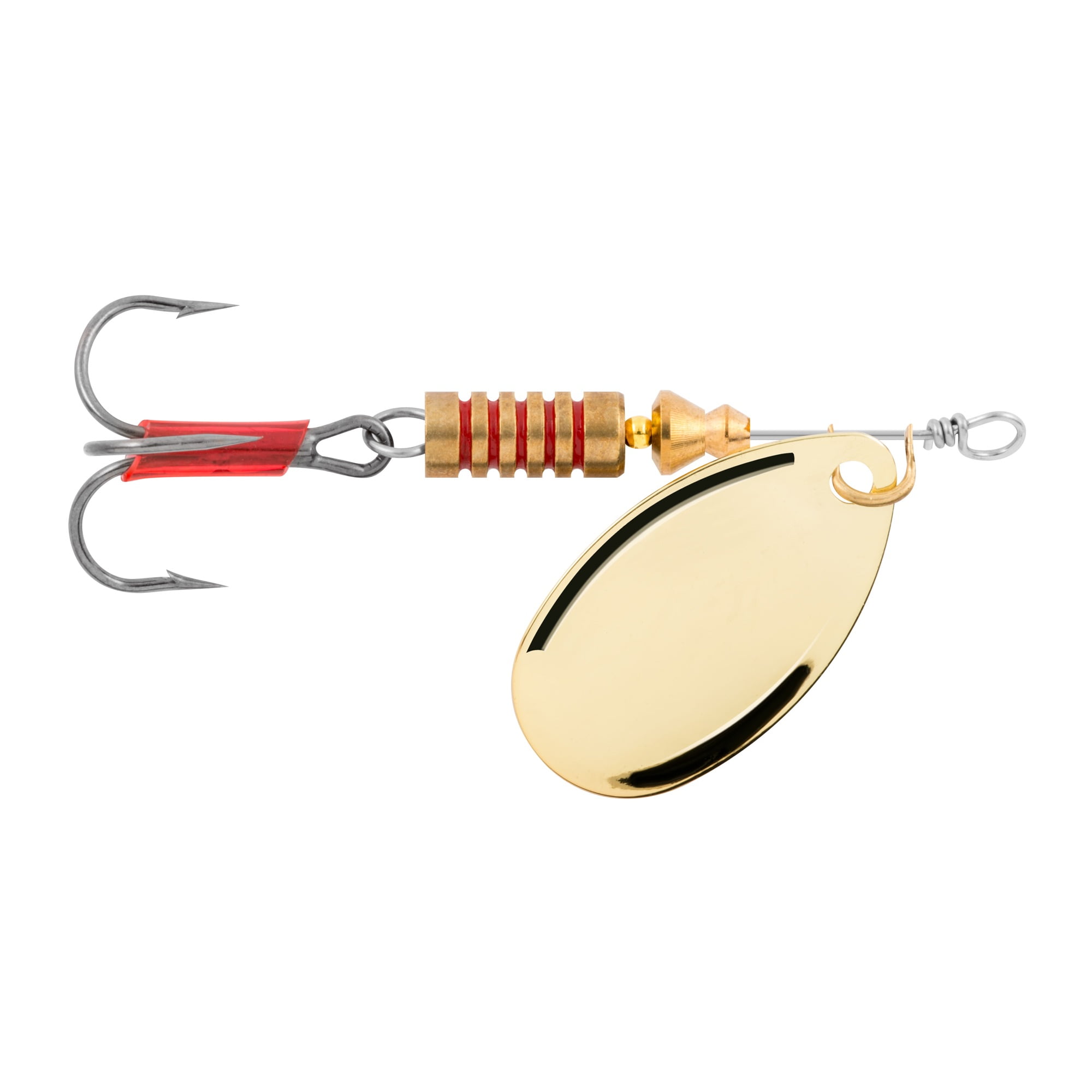 South Bend Bad Axe Spinner Lure, Gold, Size 2, 1/6 oz., Spinnerbaits