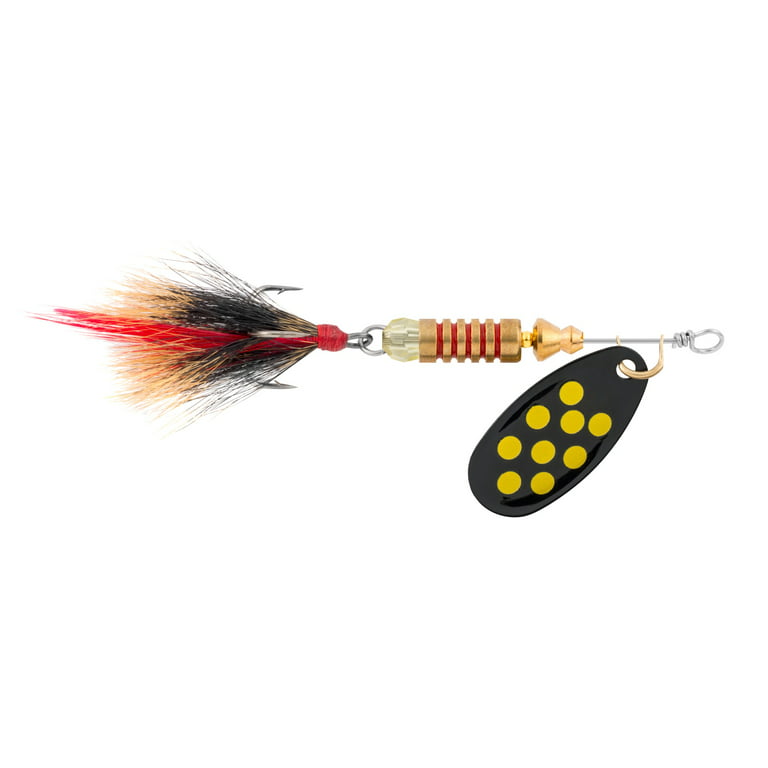 South Bend Black Fire Spinner 1/6 ounce Yellow #2, Fishing Jigs