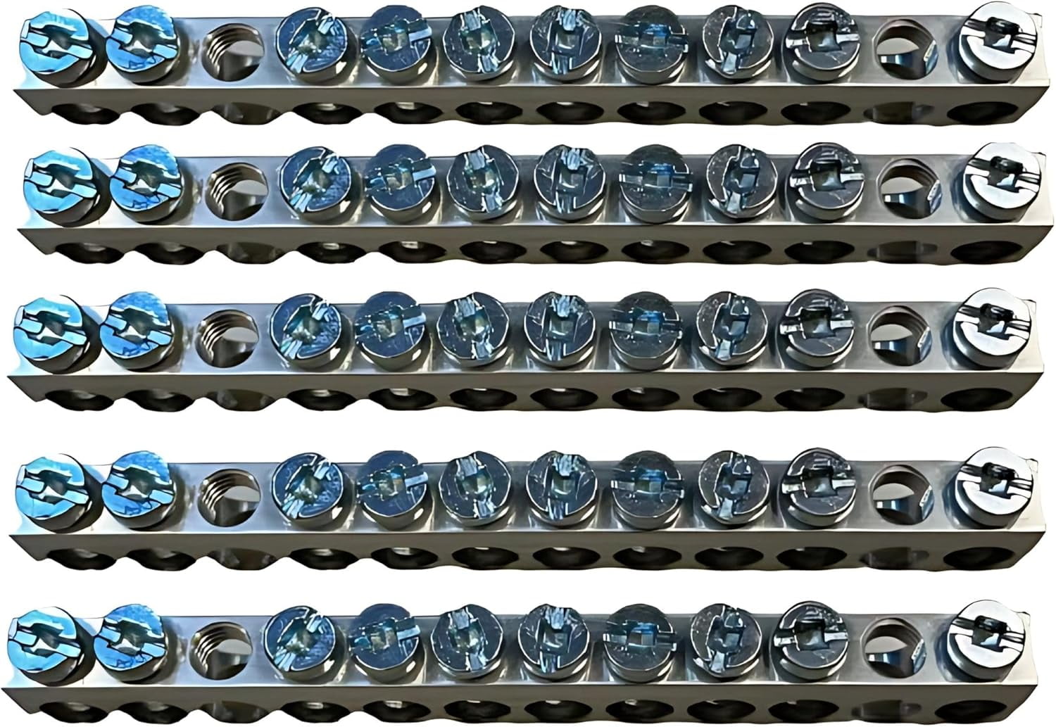 South Bend Components 10 Terminal Ground Bar (Max 4 AWG)