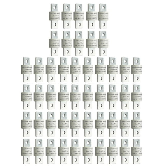 South Bend Components 150A Class T Fast Blow Fuse |150A | 125 Volts | High Current Protection for Marine, RV, Off-Grid Systems, and Battery Banks | Durable Through-Hole Mount Design (150A,50-Pack)