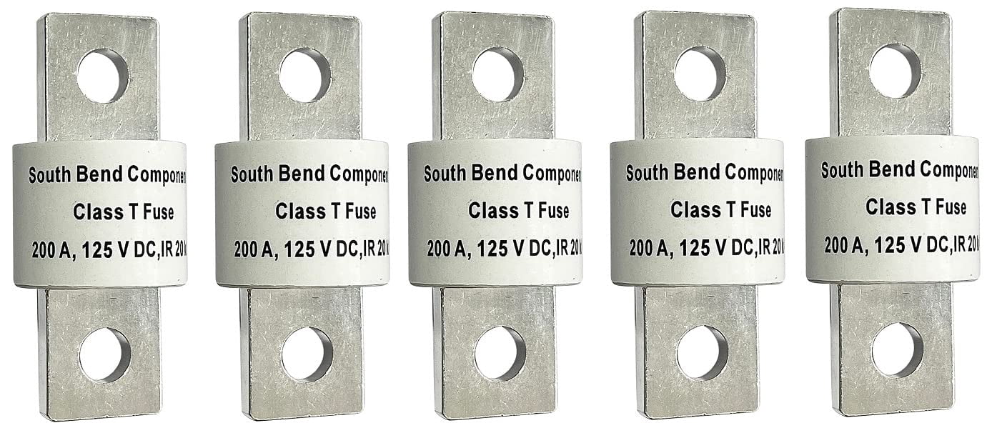 South Bend Components 200A Class T Fast Blow Fuse (5-Pack)