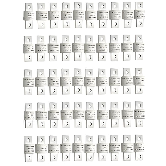 South Bend Components 300A Class T Fast Blow Fuse |300A | 125 Volts | High Current Protection for Marine, RV, Off-Grid Systems, and Battery Banks | Durable Through-Hole Mount Design (300A,50-Pack)