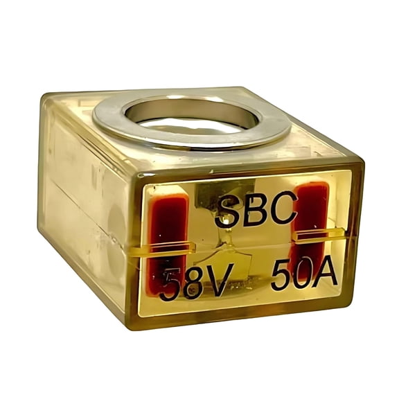 South Bend Components Fuse only Marine Rated Battery Fuse (MRBF), 58V DC Max, IP66, Ignition Protected (10-Pack)