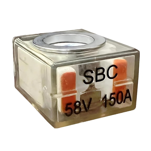 South Bend Components Fuse only Marine Rated Battery Fuse (MRBF), 58V DC Max, IP66, Ignition Protected (100-Pack)