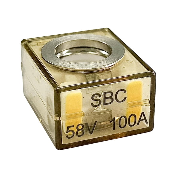 South Bend Components Fuse only Marine Rated Battery Fuse (MRBF), 58V DC Max, IP66, Ignition Protected (2-Pack)