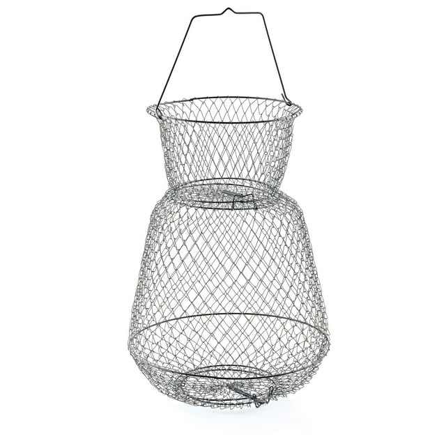 South Bend Floating Wire Fish Basket, Large, 19" x 30"