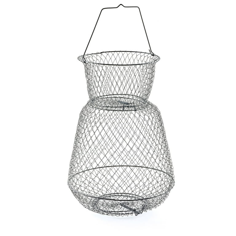 South Bend Floating Wire Fish Basket, Large, 19 x 30 
