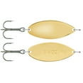 thumbnail image 1 of South Bend Kast-A-Way Freshwater Fishing Spoons, Gold, 3/4 oz., 1 of 5