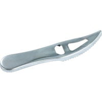 South Bend Metal Serrated Blade Fish Scaler with Built-in Bottle Opener, 6 Inches
