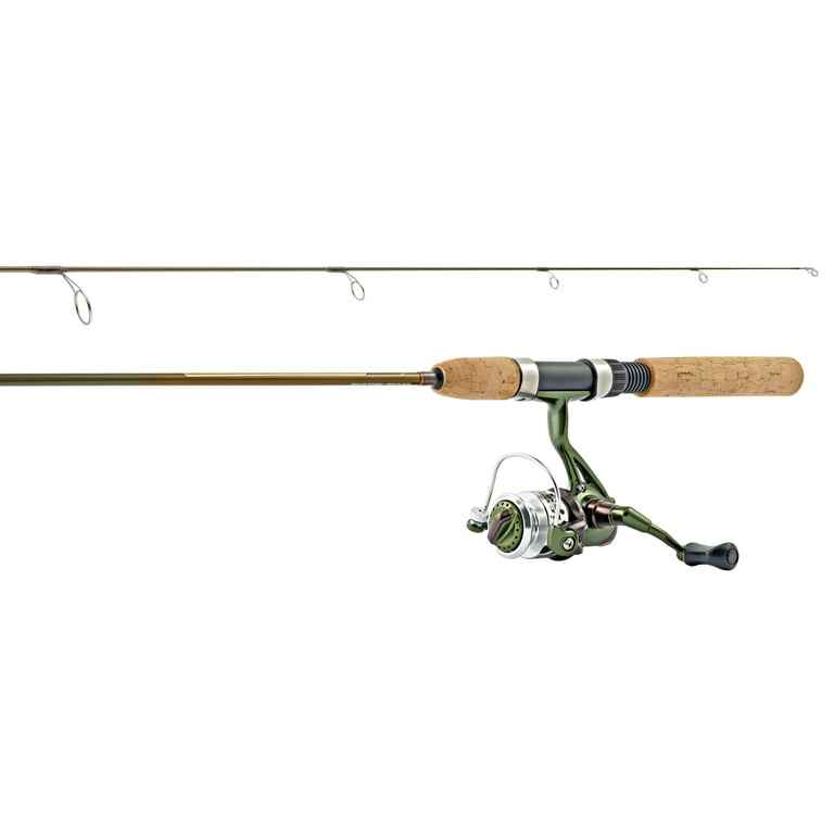South Bend Micro Lite Ultra Light Spinning Two Piece Fishing Rod & Reel  Combo, 5' 