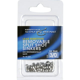 South Bend Bank Sinkers Fishing Terminal Tackle, #5, 5 oz., 2-pack
