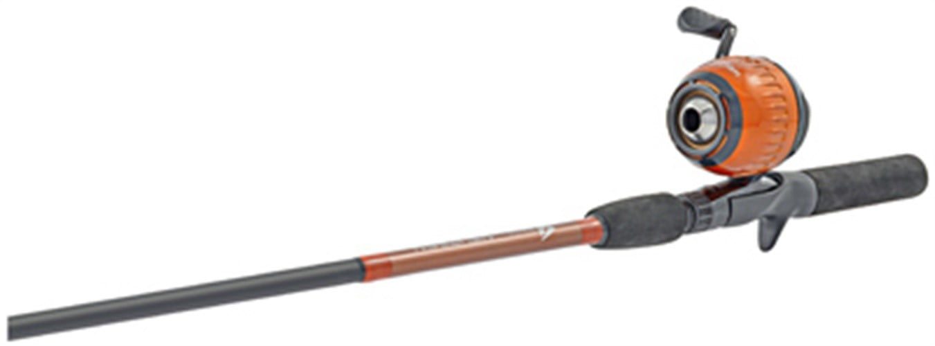 South Bend Neutron Spincast Fishing Rod & Reel Combo, Orange