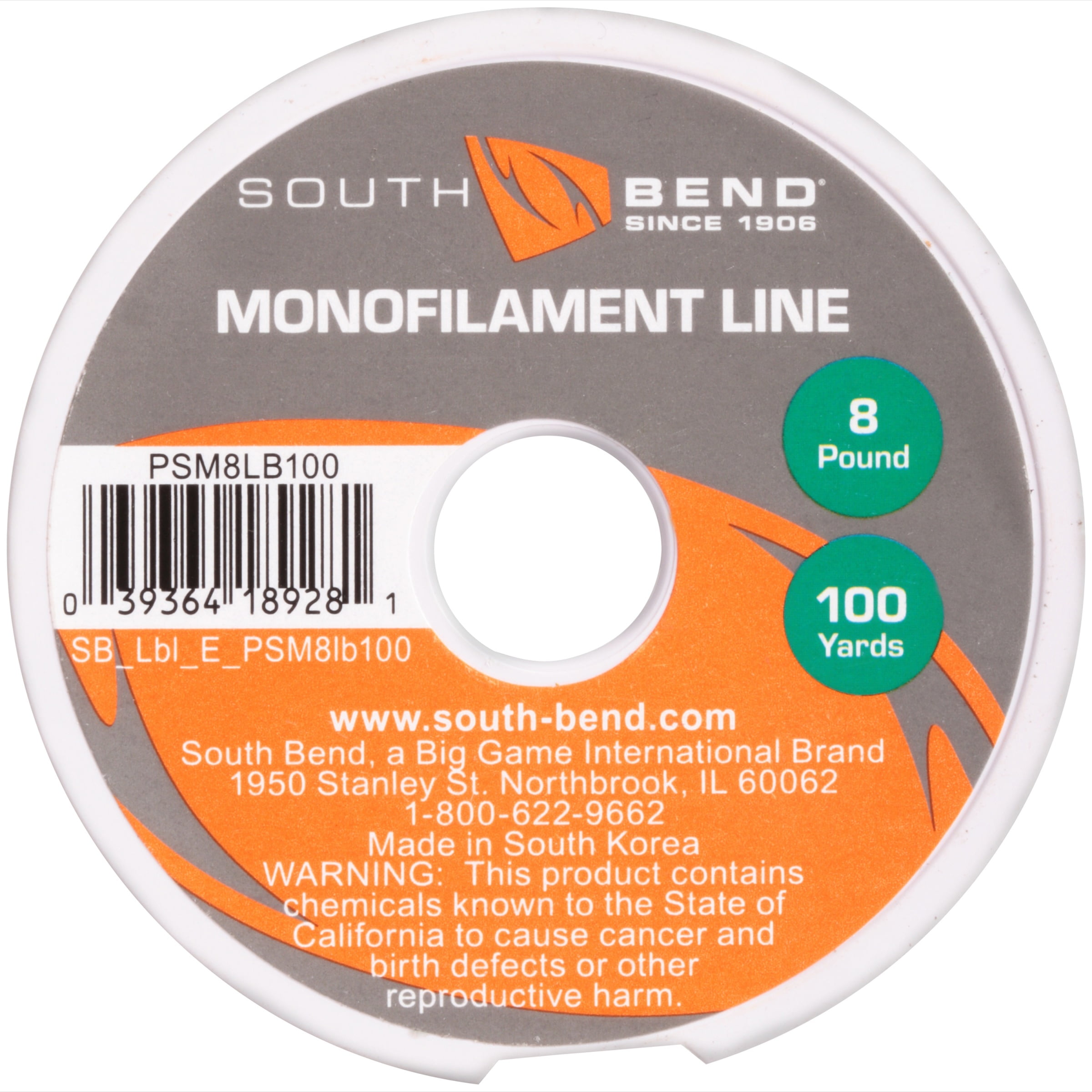 South Bend Monofilament Line - 12 lb. - 100 yd. 