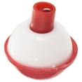 thumbnail image 1 of South Bend Push Button Floats Fishing Terminal Tackle, Red/White, 3/4", 3-pack, 1 of 3