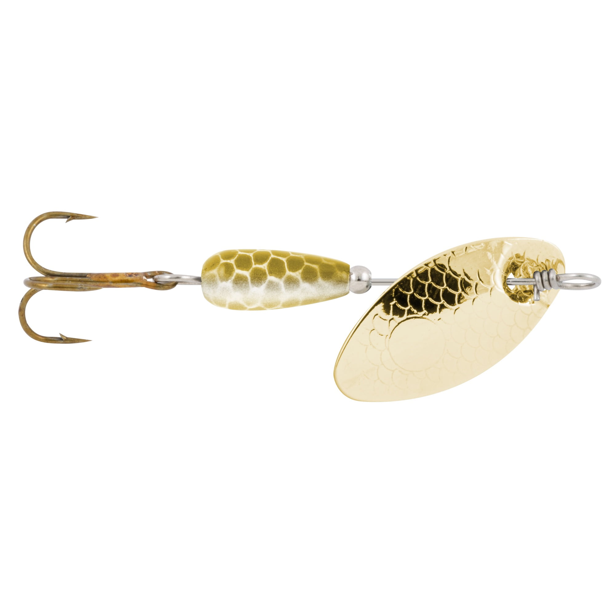 South Bend Techny Spinnerbaits Freshwater Trout Fishing Lures, Gold, 1/32  oz.