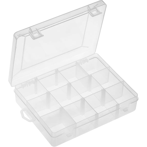 South Bend Utility Box, 12-Compartment, Clear - Walmart.com