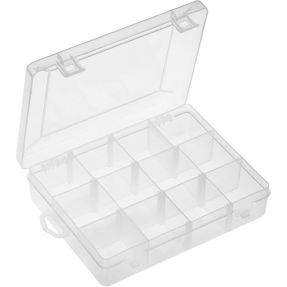 Southbend Range Utility Box 12-Compartment Organizer - Clear - 12 Compartments