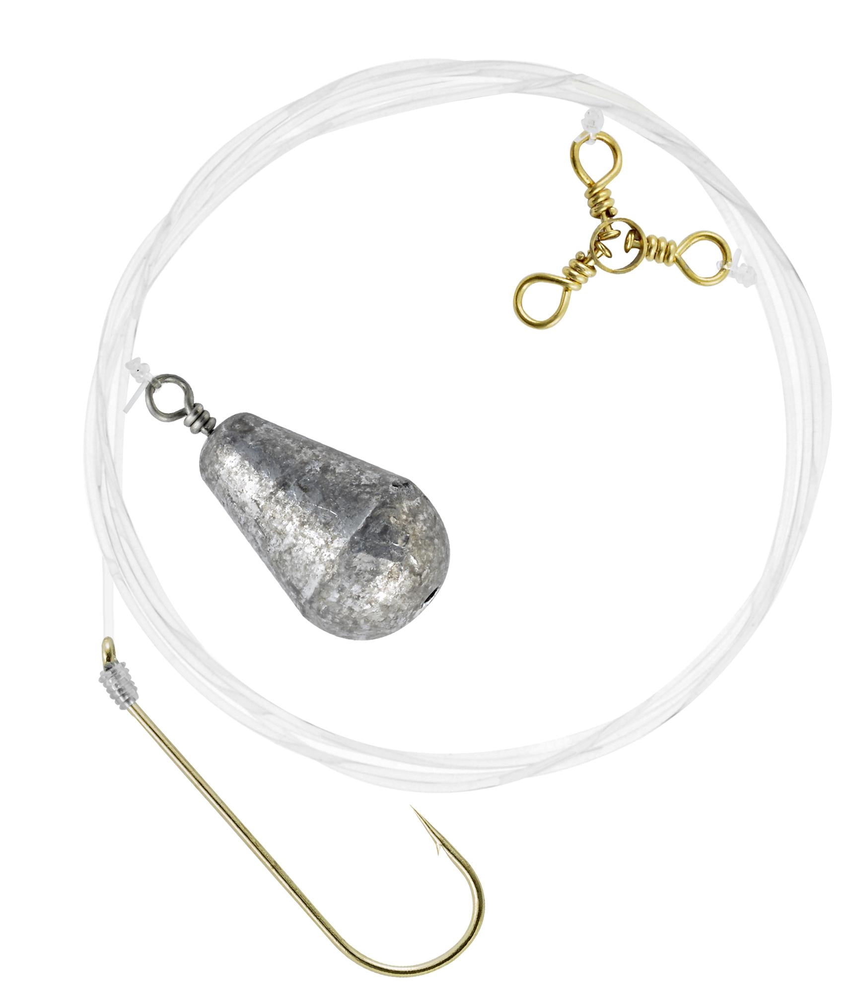 Sea Striker Double Drop Spot & Kingfish Rig - Fluorocarbon Leader With #2 Circle Hooks 3 thumbnail image