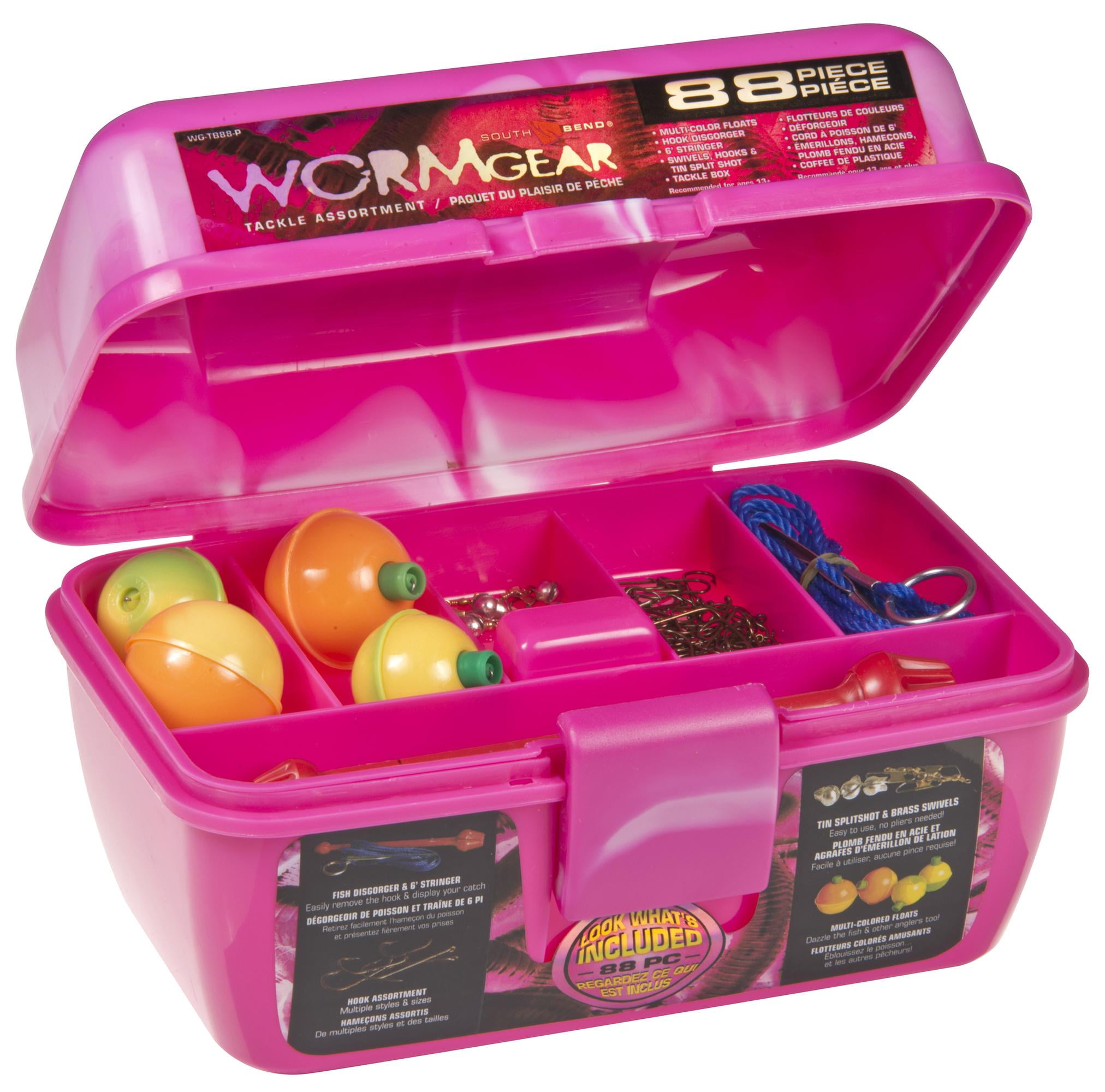 88 Piece Worm Gear Green Tackle Box at Menards®