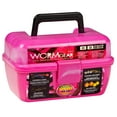 thumbnail image 1 of South Bend Worm Gear Tackle Box pink, 1 of 4