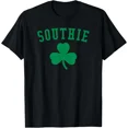 thumbnail image 1 of South Boston Irish Shamrock Saint Patricks Day Gift T-Shirt EB158, for Men & Women, up to Size 5XL, 1 of 2