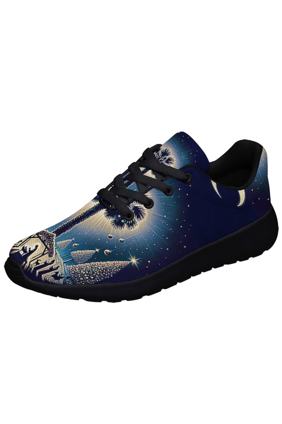 South Carolina ChriStas Nativity Child Is Born Shoes Sneakers for Women Men Black Size 3.5