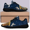 thumbnail image 1 of South Carolina ChriStas Nativity of Jesus Shoes Sneakers Black Size 10.5, 1 of 6