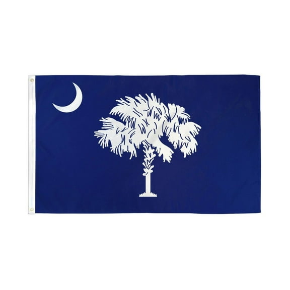 South Carolina Flag 3x5ft Poly