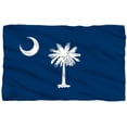 thumbnail image 1 of South Carolina Flag Deluxe Polar Fleece Blanket, 1 of 3