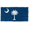 thumbnail image 1 of South Carolina Flag Officially Licensed Beach Towel 30' X 60', 1 of 6