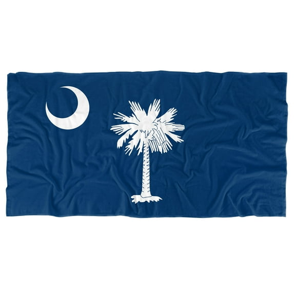 South Carolina Flag Officially Licensed Beach Towel 30' X 60'
