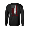 thumbnail image 1 of South Carolina Football Team Color American Flag Unisex Long Sleeve T-shirt Graphic Tee-Black-xxxl-Black-4xl, 1 of 4