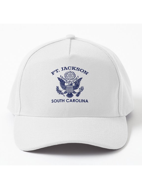 South Carolina Fort Jackson Baseball Cap, Military Location Graphic Design, Classic Hat