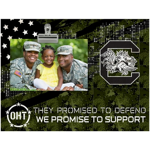 South Carolina Gamecocks 10'' x 10'' Operation Hat Trick Clip Frame