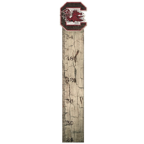 South Carolina Gamecocks 6" x 36" Growth Chart Sign