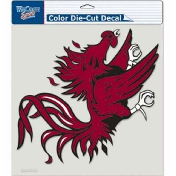 South Carolina Gamecocks Die-Cut Decal - 8"x8" Color