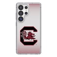 thumbnail image 1 of South Carolina Gamecocks Linen Logo Galaxy Clear Case, 1 of 6