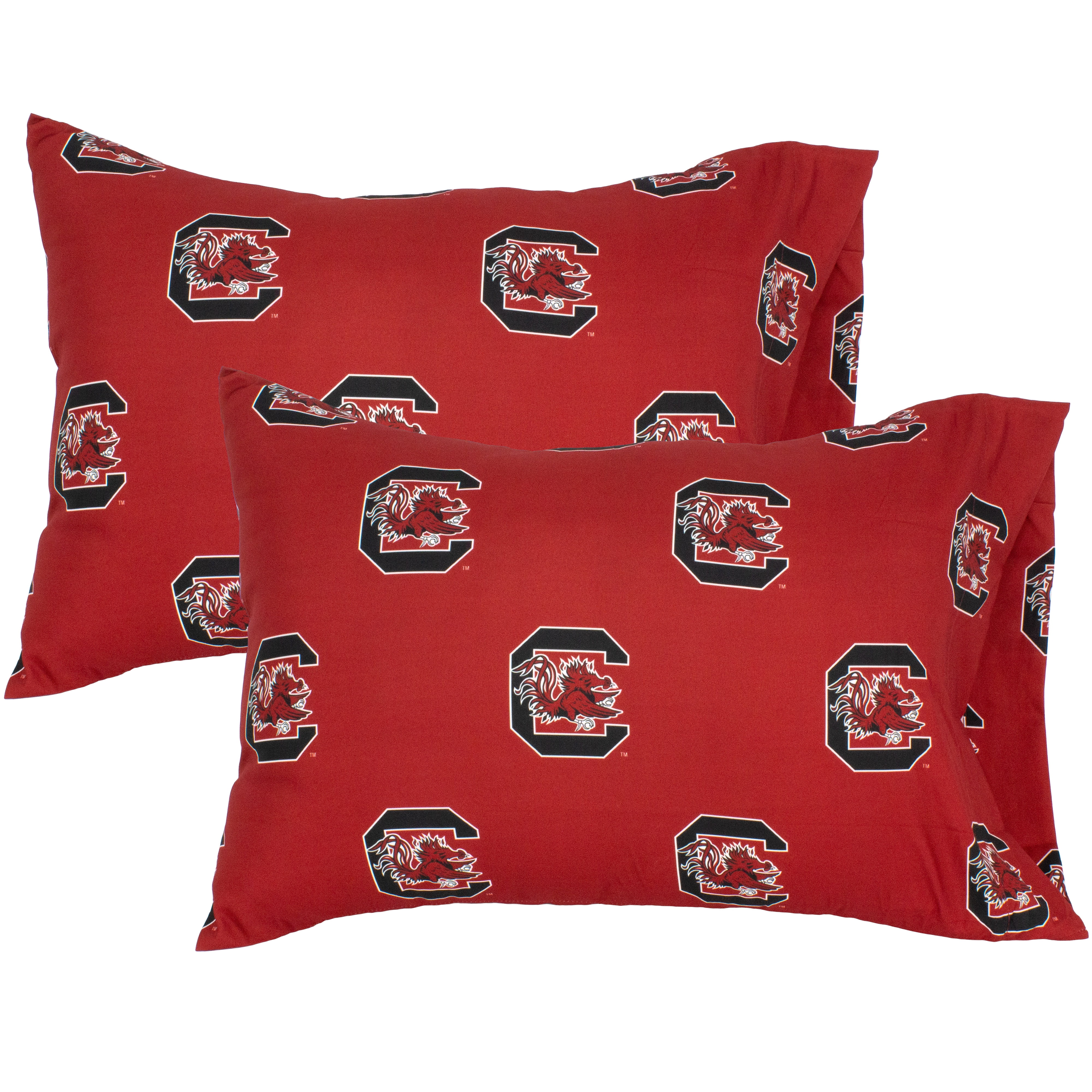 South Carolina Gamecocks Pillowcase Pair, King, 20" x 40" (2 King Pillowcases)