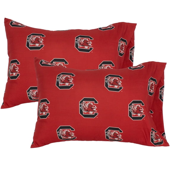 South Carolina Gamecocks Pillowcase Pair, King, 20" x 40" (2 King Pillowcases)