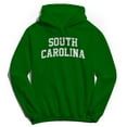 thumbnail image 1 of South Carolina Graphic Irish Green Men's Cotton Pullover Hoodie, 1 of 1