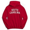 thumbnail image 1 of South Carolina Graphic Red Men's Cotton Pullover Hoodie, 1 of 1