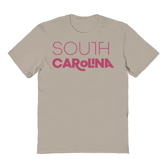 South Carolina Graphic Sand Men's Cotton T-Shirt