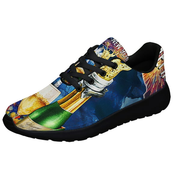 South Carolina Happy New Year Shoes Sneakers Black Size 3.5