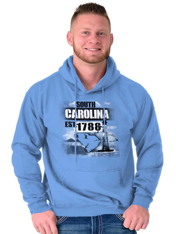 South Carolina Nautical SC Lighthouse Hoodie Sweatshirt Women Men Brisco Brands S